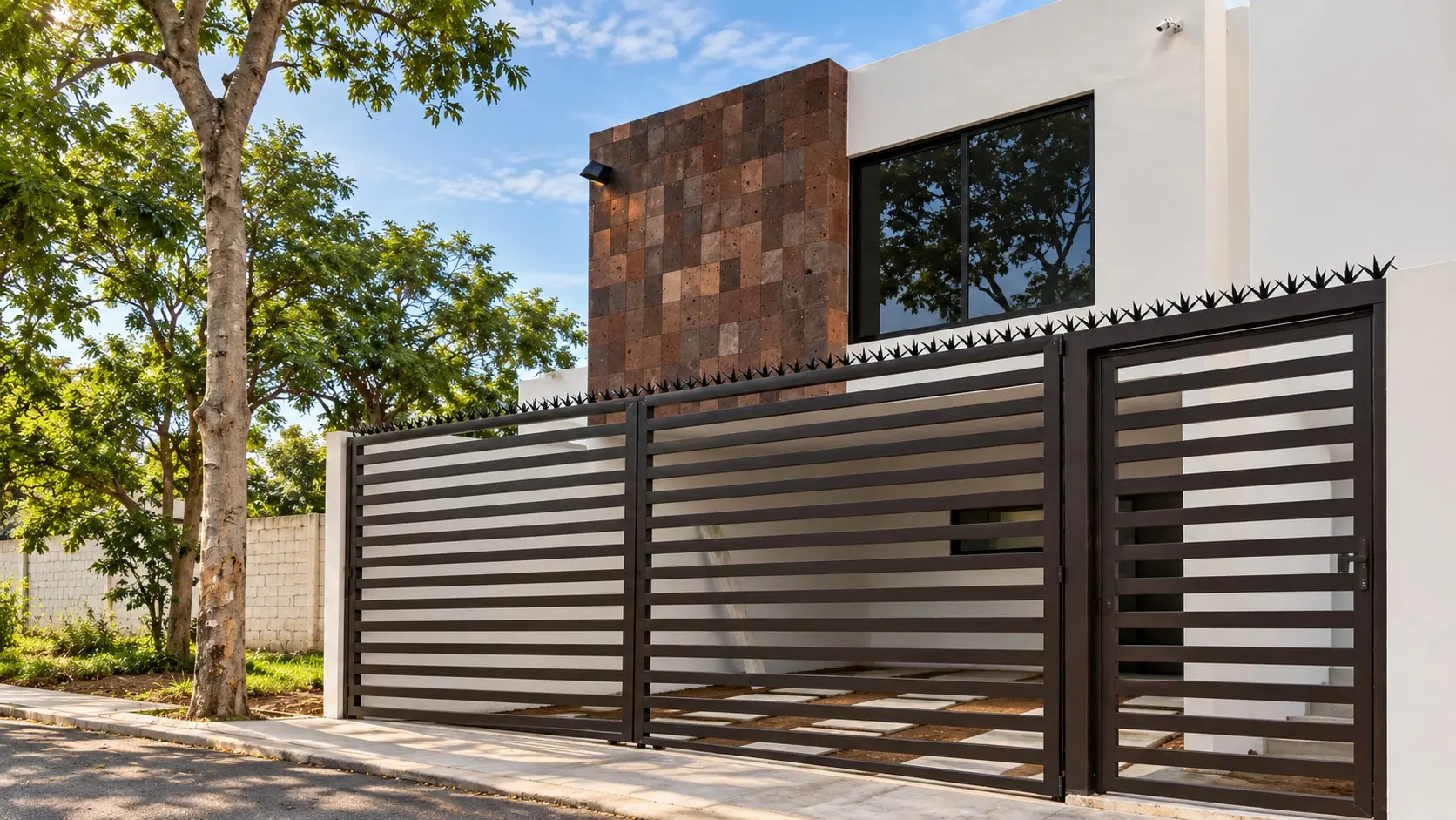 Vista lateral — Caoba